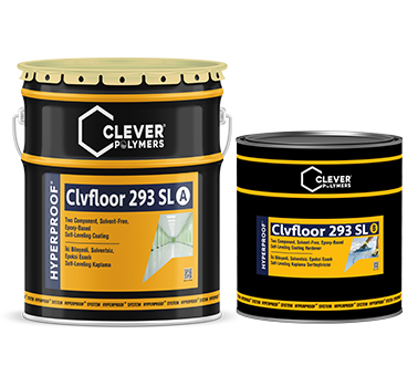 ClvSeal 293 SL İki Bileşenli, Kendiliğinden Düzleşen, Solventsiz, Epoksi Zemin Kaplaması